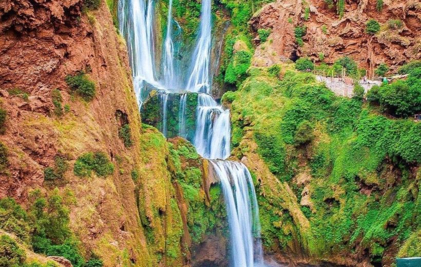 טיול יום למפלי אוזוד, אימיניפרי ודמנטה     Day Trip to Ouzoud Waterfalls, Iminifri and Demnate